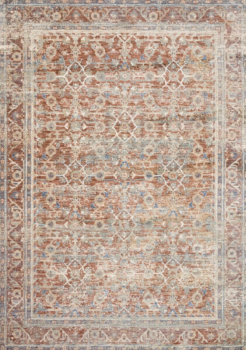 Loloi Revere Rev-07 Terracotta / Multi Rugs.