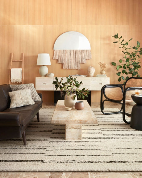 Loloi Roman Rom-04 Natural/Charcoal Rugs.