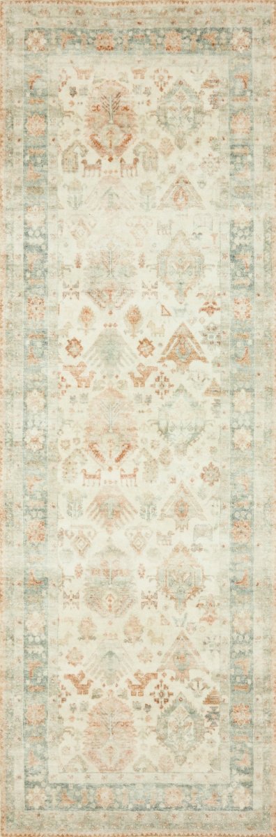 Loloi Rosette Ros-01 Beige/Multi Rugs.