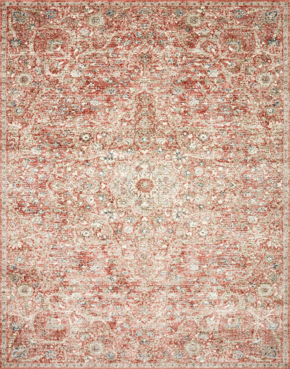 Loloi Saban Sab-02 Rust/Beige Rugs.