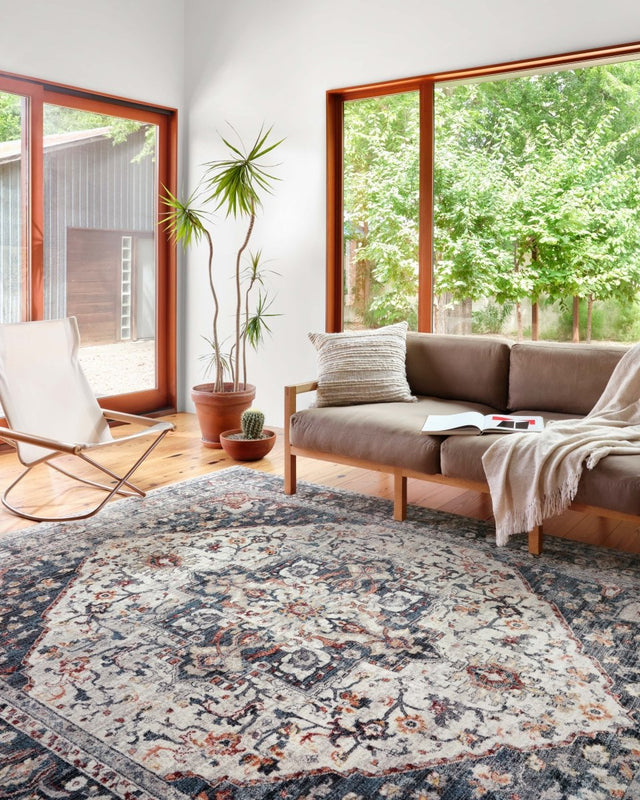 Loloi Samra Sam-09 Ivory/Denim Rugs.