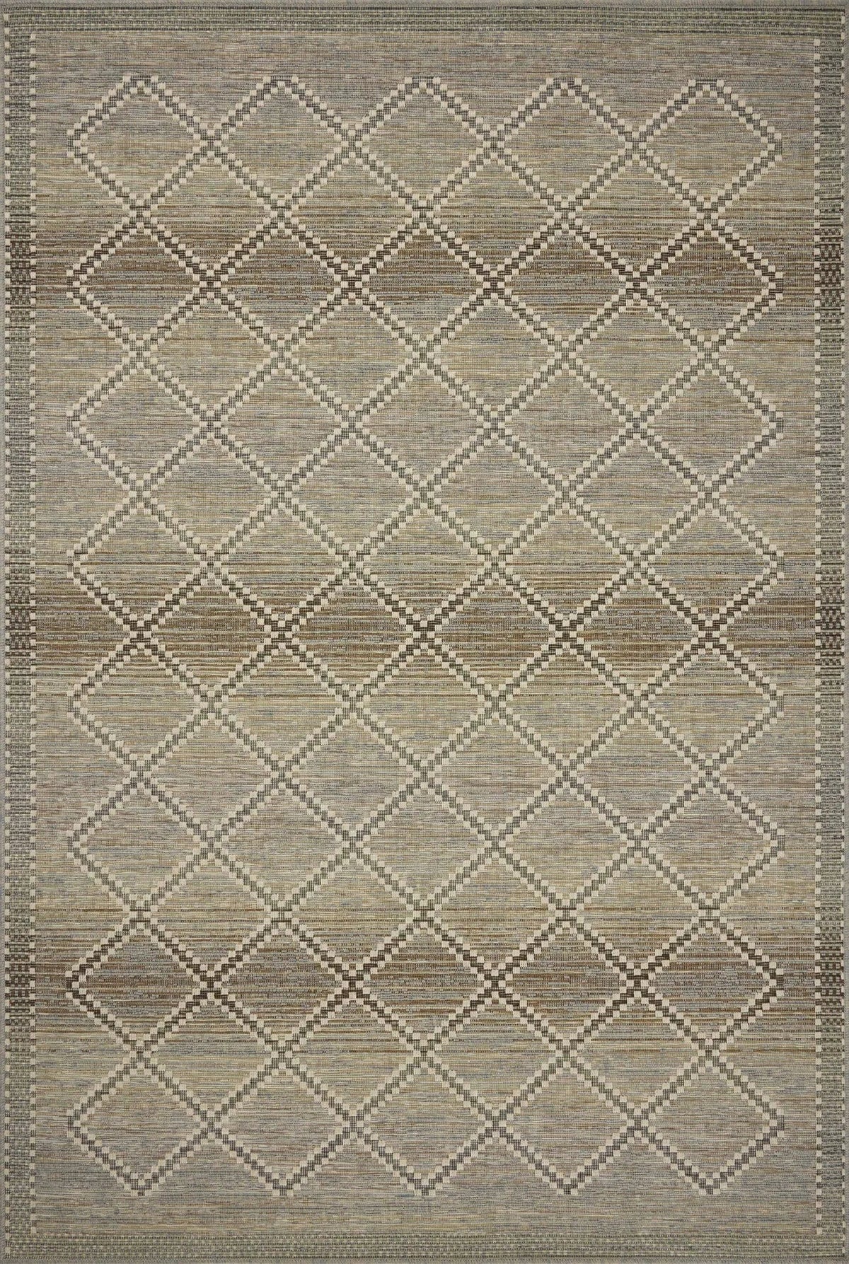 Loloi Saylor SAY-04 Stone / Ivory Rug - main flat