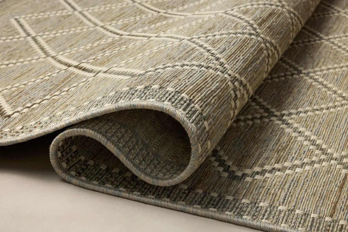 Loloi Saylor SAY-04 Stone / Ivory Rug - pile height