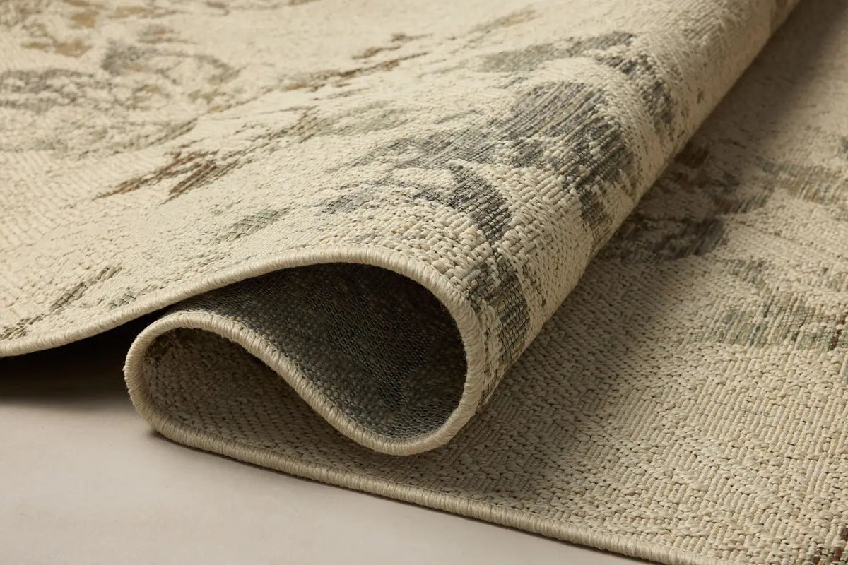 Loloi Saylor SAY-06 Ivory / Bark Rug - pile height