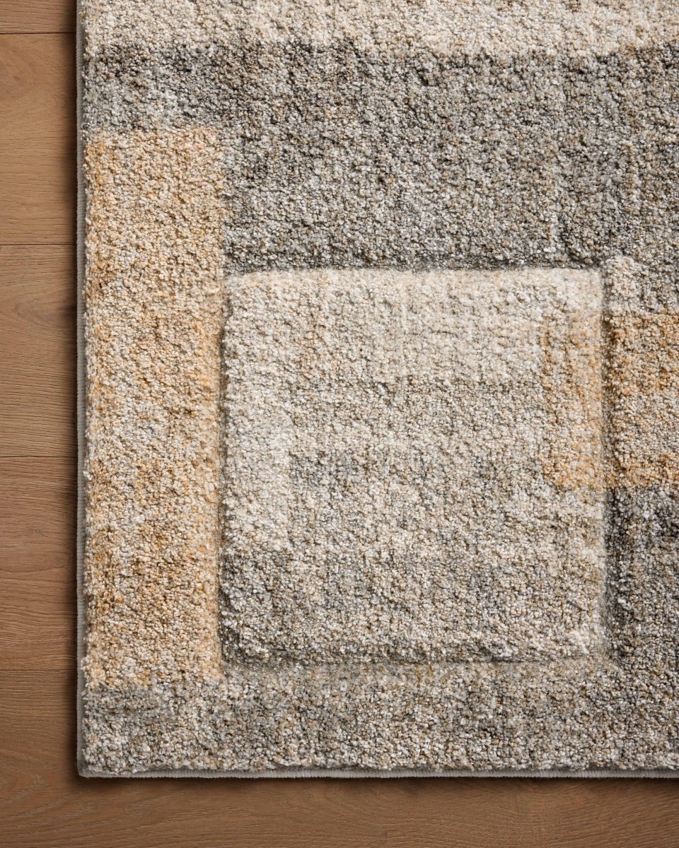 Loloi Silas Sla-06 Stone/Wheat Rug.