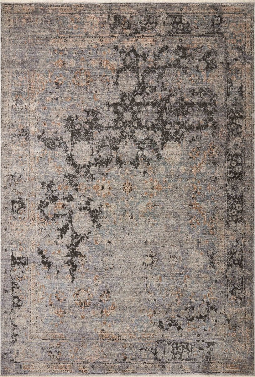Loloi Sonnet Snn-05 Charcoal/Slate Rug.