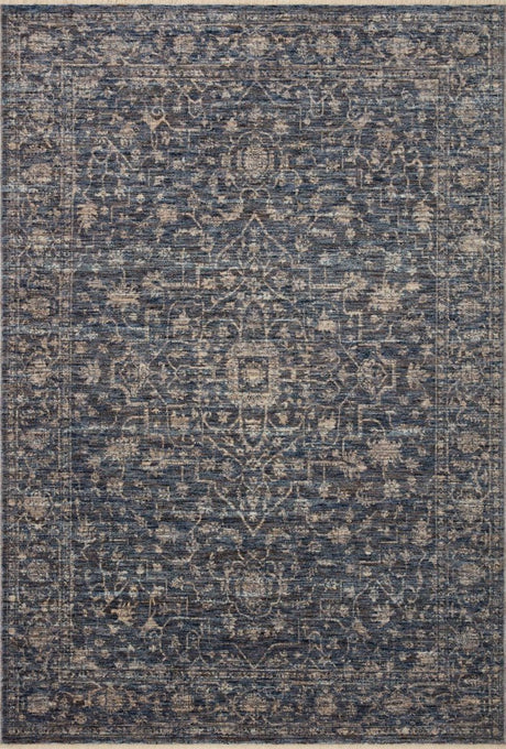 Loloi Sorrento Sor-01 Midnight/Natural Rug.