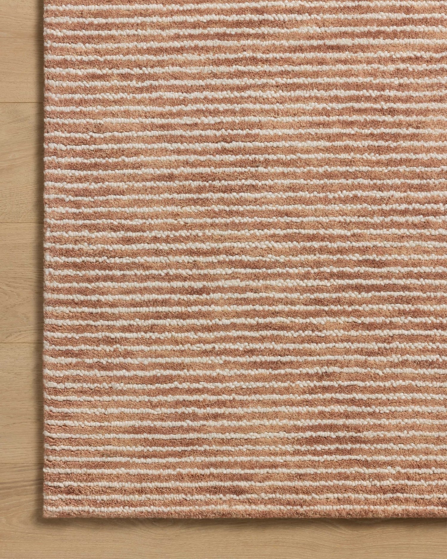 Loloi Sunday SUN - 01 Terracotta / Ivory Hand Tufted Rug - Loloi - SUNDSUN - 01TCIV160S