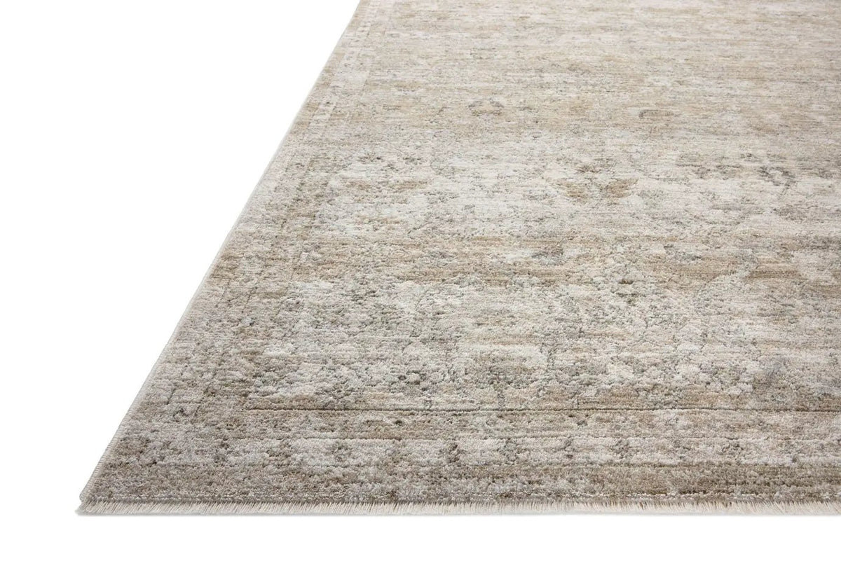 Loloi Tabitha Tai-03 Ivory/Khaki Rug - rug corner