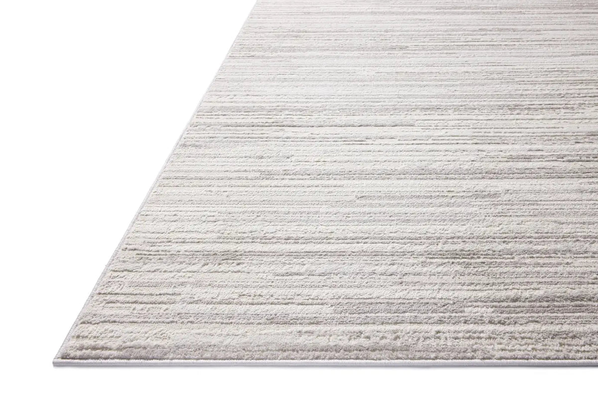 Loloi Townes TOW-05 Beige / Grey Rug - rug corner