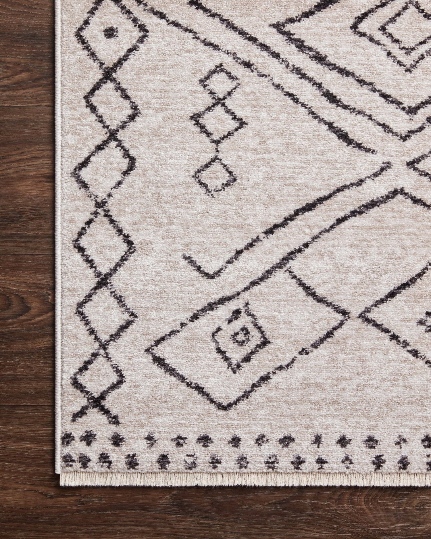 Loloi Vance Van - 06 Dove/Charcoal Rug - Loloi - vancvan - 06dvcc233a