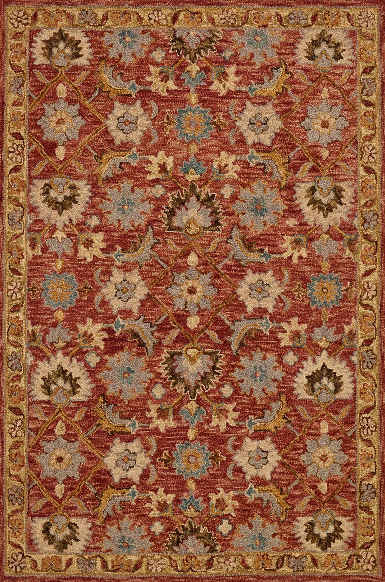 Loloi Victoria Vk - 09 Terracotta / Gold Rugs - Loloi - vitrvk - 09tcgo2339