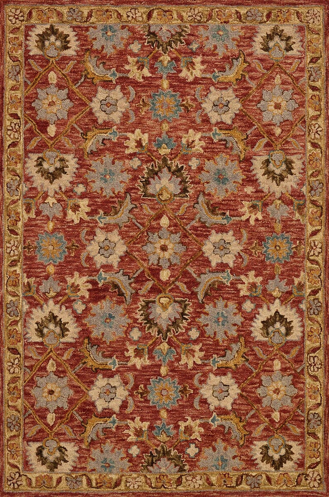 Loloi Victoria Vk - 09 Terracotta / Gold Rugs - Loloi - vitrvk - 09tcgo2339