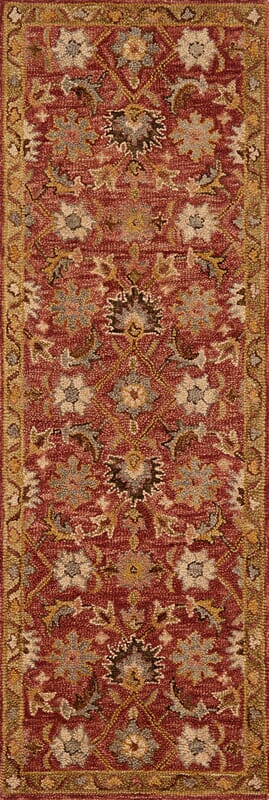 Loloi Victoria Vk - 09 Terracotta / Gold Rugs - Loloi - vitrvk - 09tcgo2676