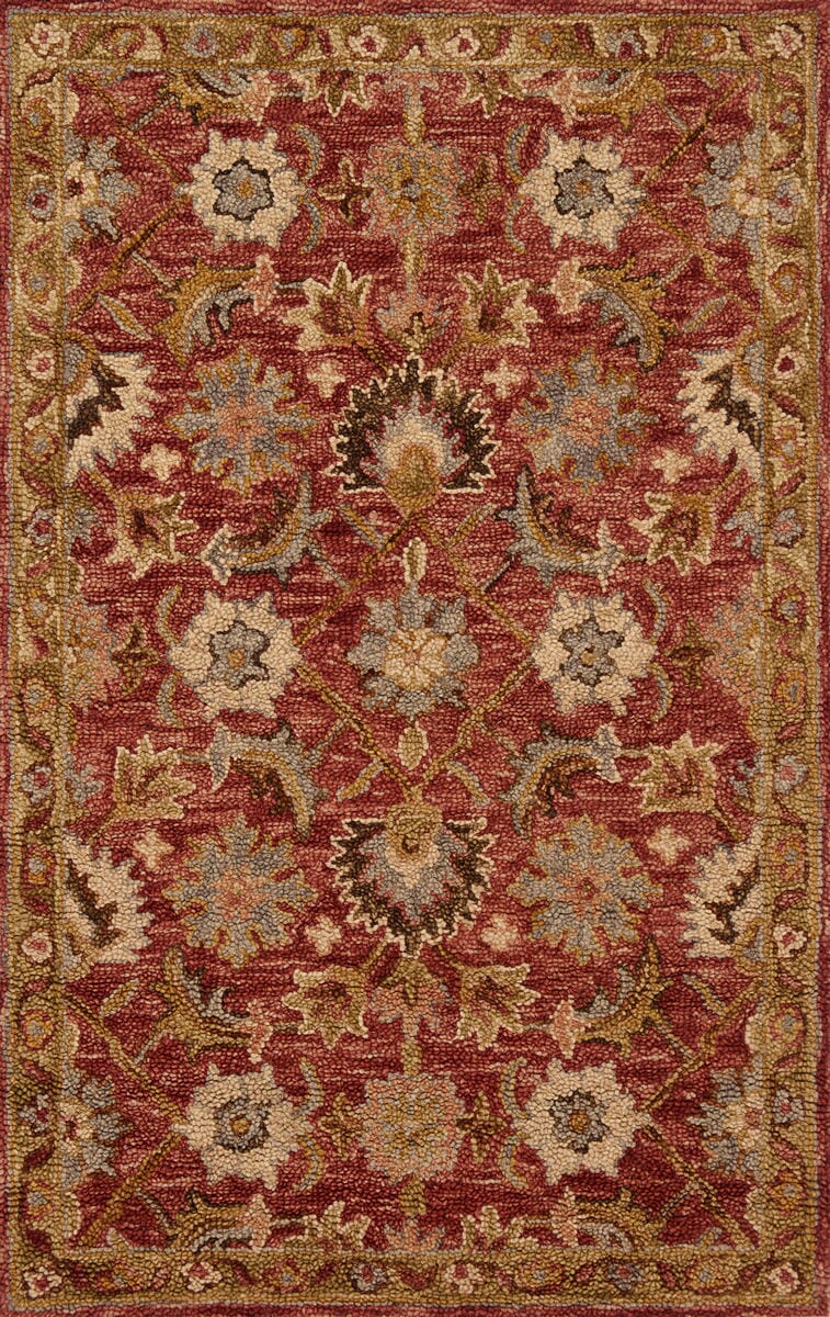 Loloi Victoria Vk - 09 Terracotta / Gold Rugs - Loloi - vitrvk - 09tcgo2676