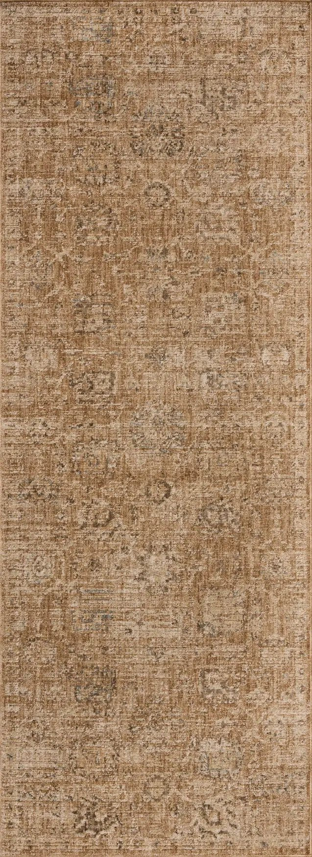 Loloi Willa WIA-01 Clay / Multi Power Loomed Rug - runner flat