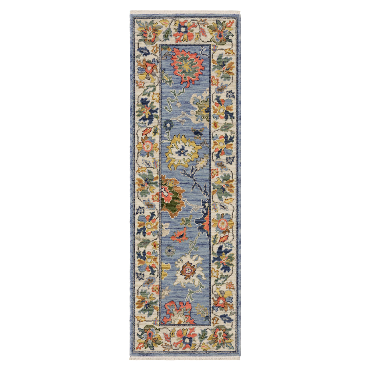 Oriental Weavers Sphinx LUCCA 2889A Blue Floral Rugs