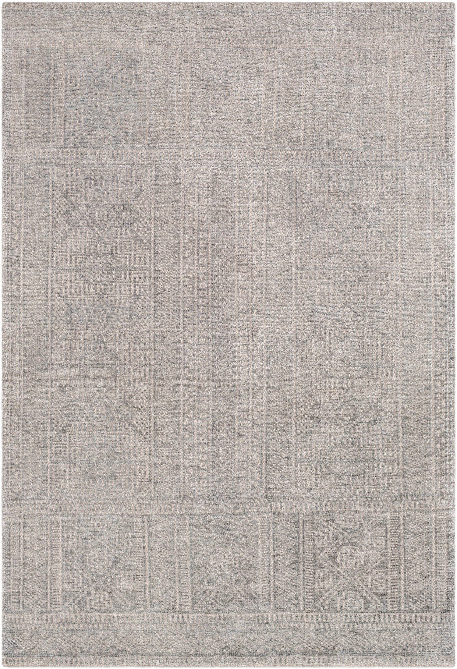 Surya Livorno Lvn-2302 Medium Gray, Taupe Rugs.