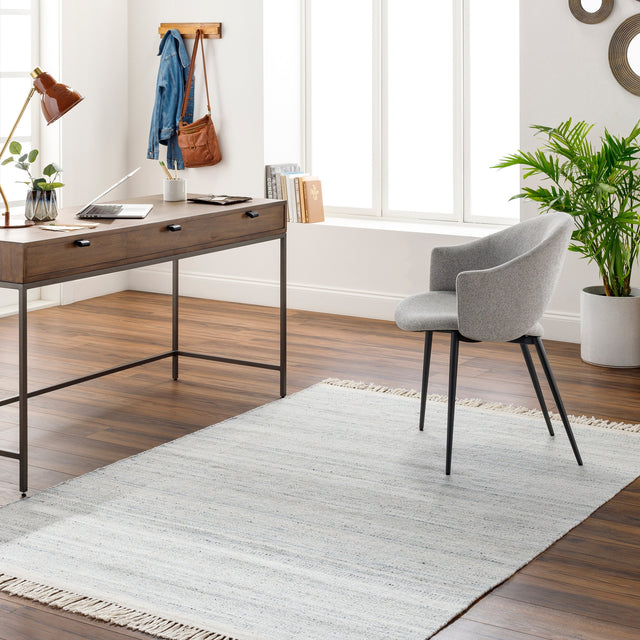 Surya Lily Lyi-2305 Beige, Ice Blue, Pale Blue, Light Blue Rug.