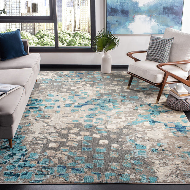 Safavieh Madison Mad425E Grey/Blue Rug