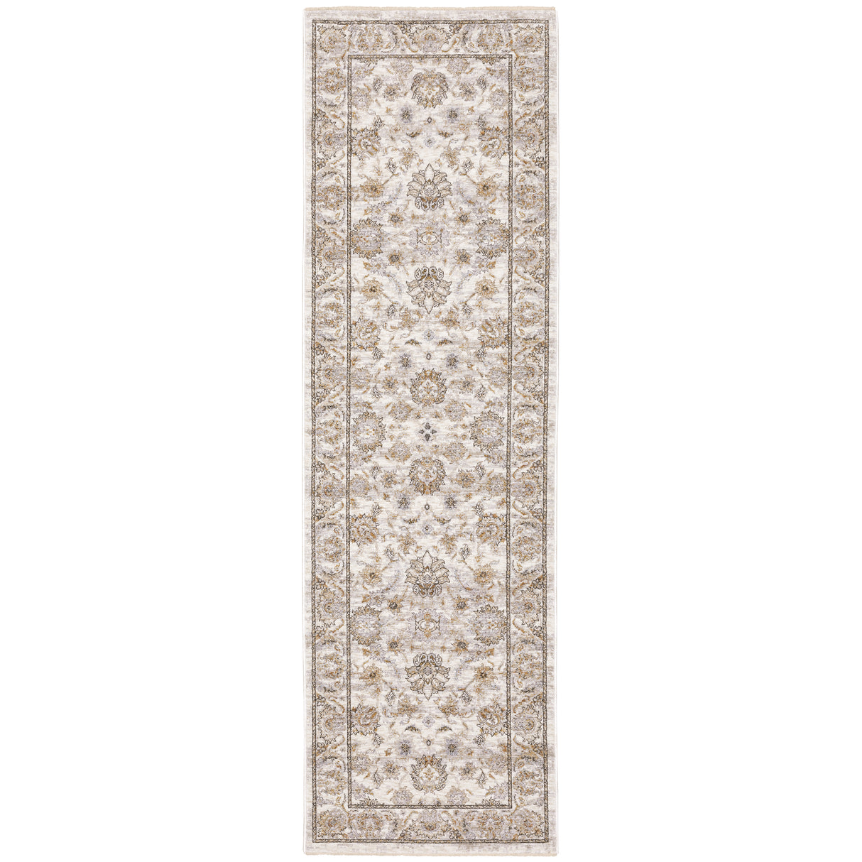 Oriental Weavers Sphinx Maharaja 070W1 Ivory/Grey Rugs