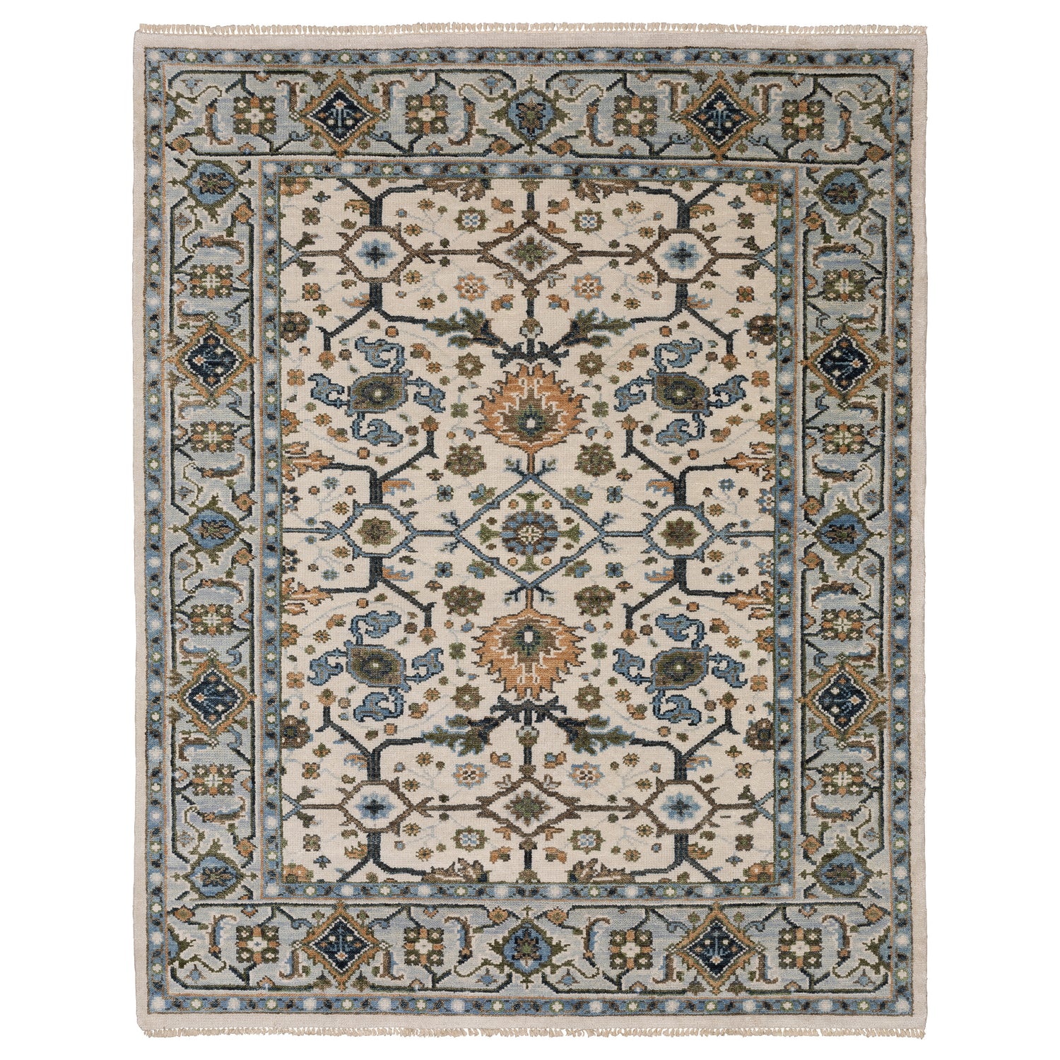 Oriental Weavers Sphinx MAJORCA MAJ01 Ivory Floral Rugs