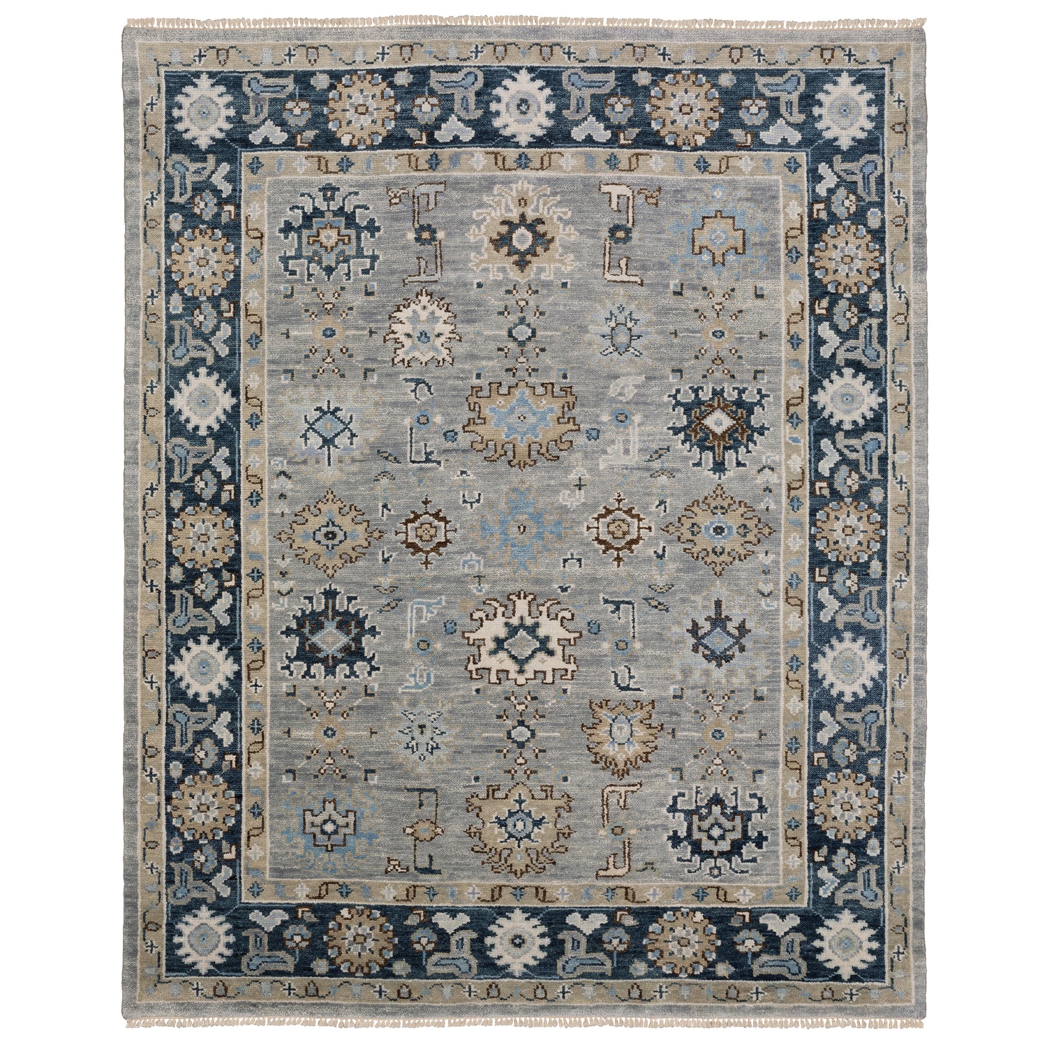 Oriental Weavers Sphinx MAJORCA MAJ05 Grey Floral Rugs