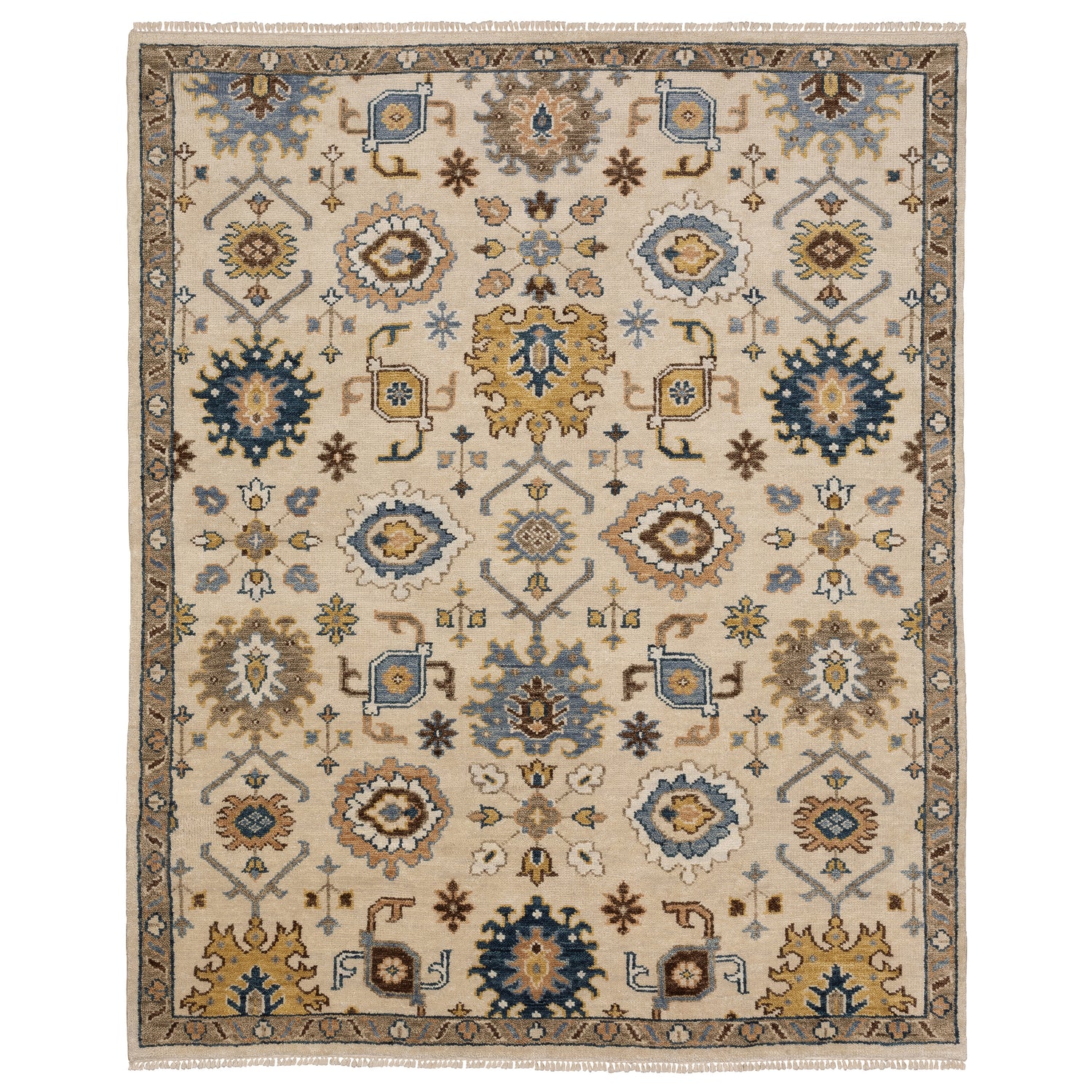 Oriental Weavers Sphinx MAJORCA MAJ08 Ivory Floral Rugs