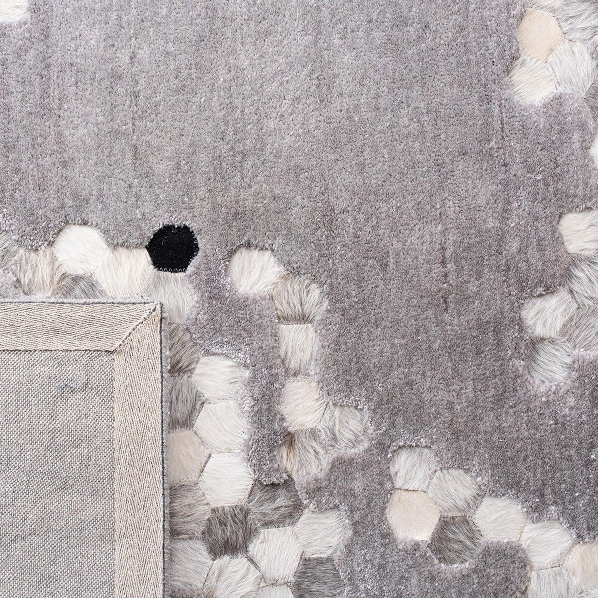 Safavieh Manhattan Man101A Grey/Ivory Rug