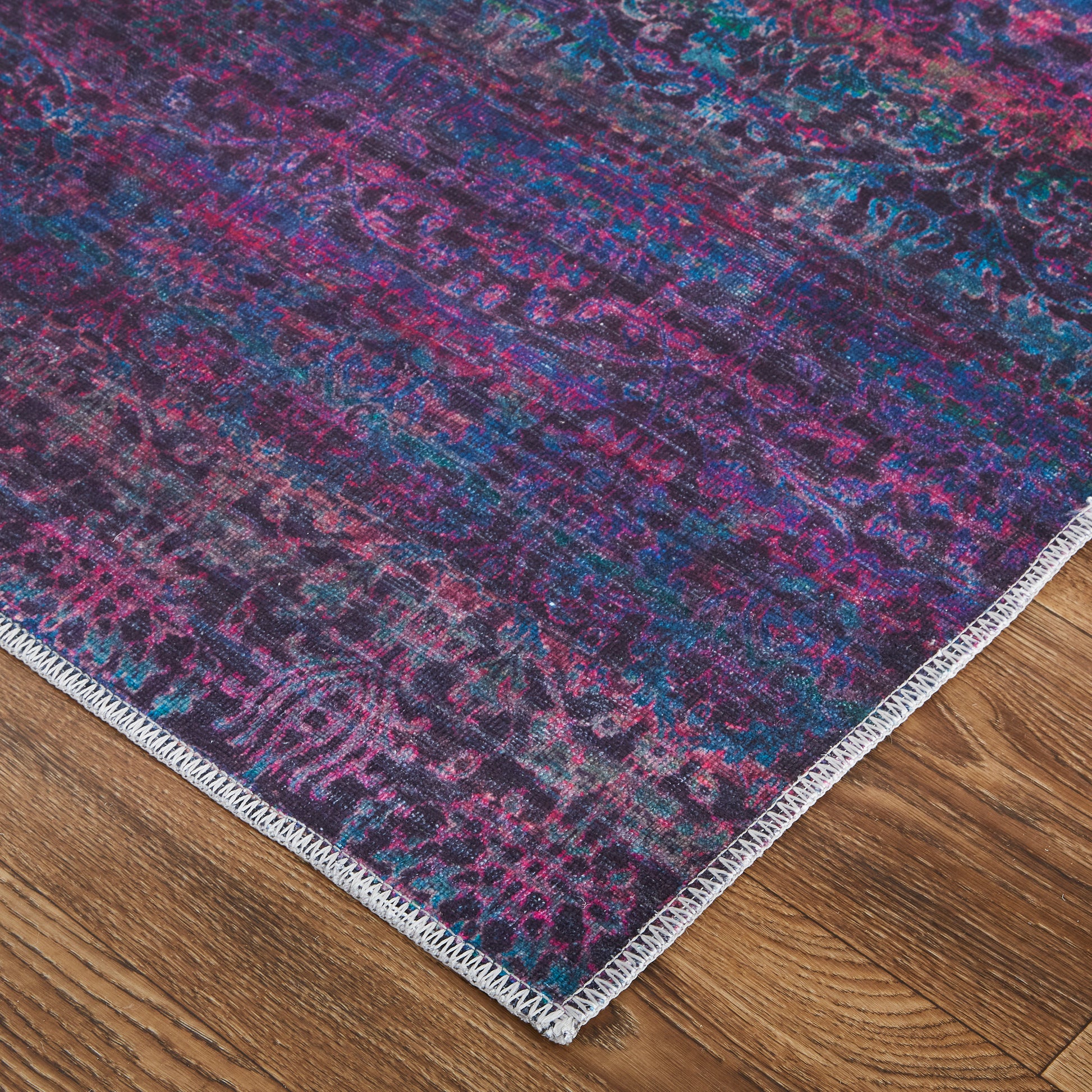 Feizy Voss Vos39Hbf Blue/Purple Area Rug