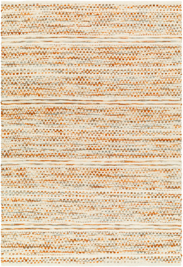 Surya Mardin Mdi-2320 Cream, Burnt Orange Rug.