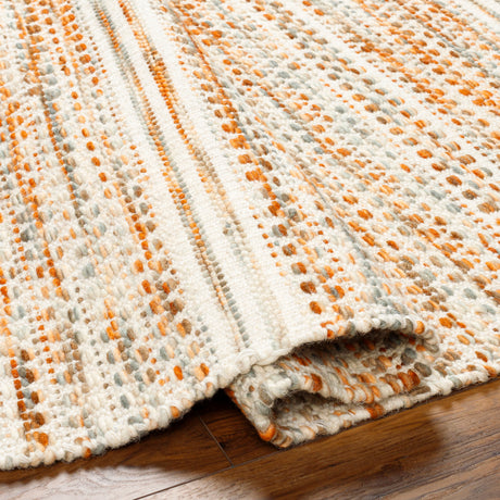 Surya Mardin Mdi-2320 Cream, Burnt Orange Rug.