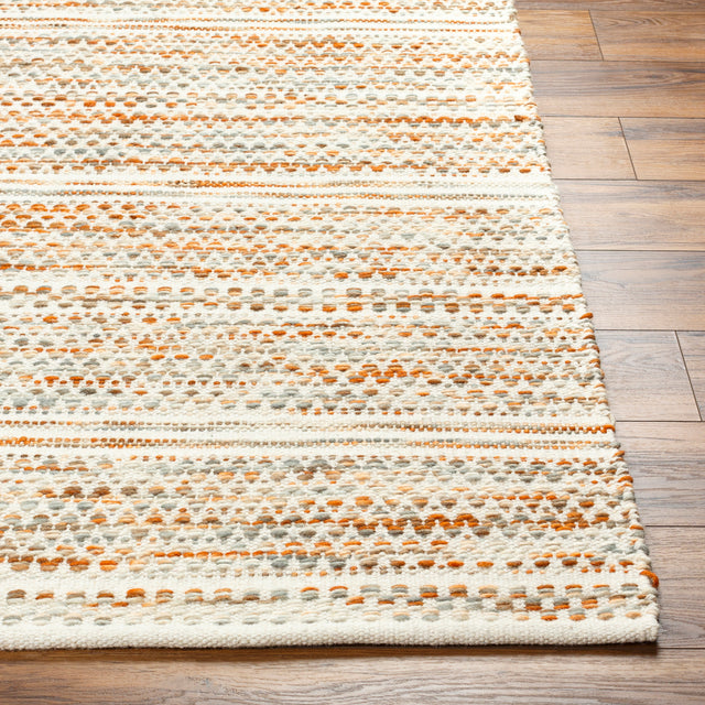 Surya Mardin Mdi-2320 Cream, Burnt Orange Rug.