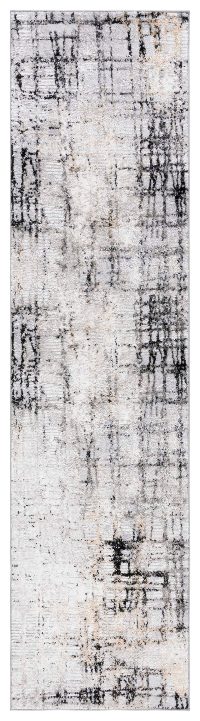 Safavieh Meadow Mdw550G Light Grey/Black Rug.