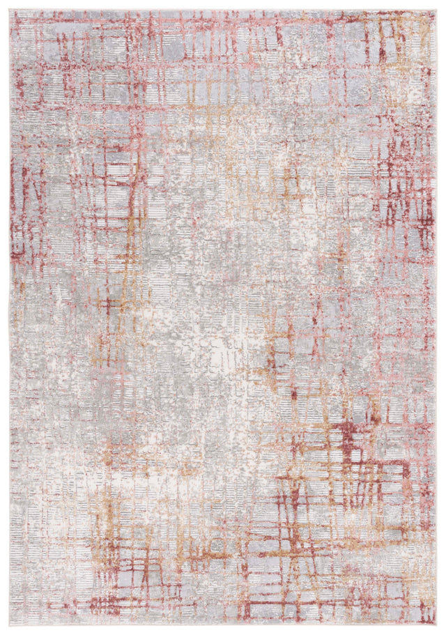 Safavieh Meadow Mdw550H Light Grey/Pink Rug.