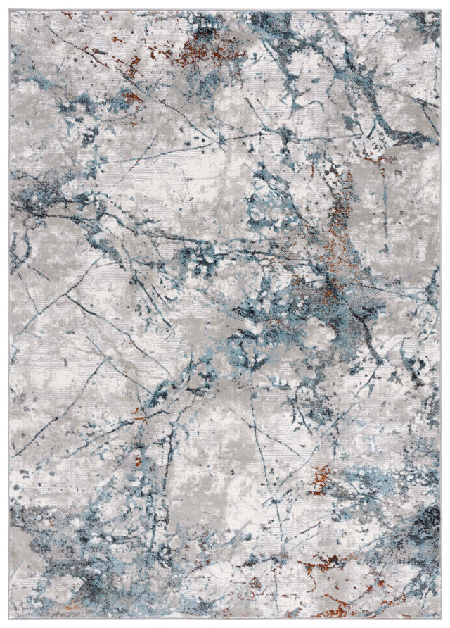 Safavieh Meadow Mdw577F Grey/Blue Rug.