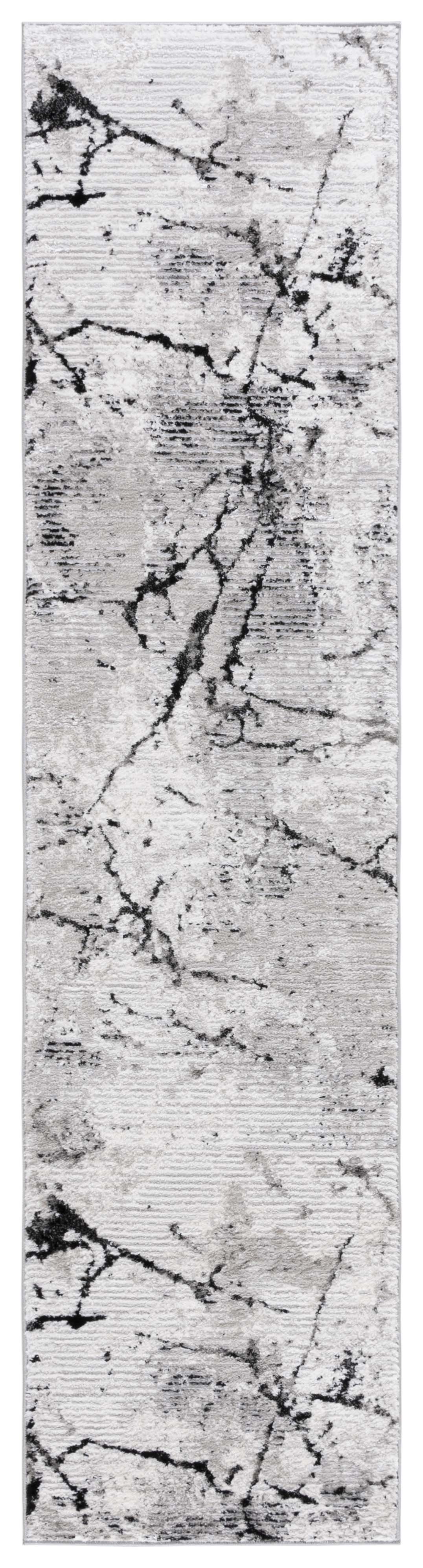 Safavieh Meadow Mdw597F Grey/Black Rug.