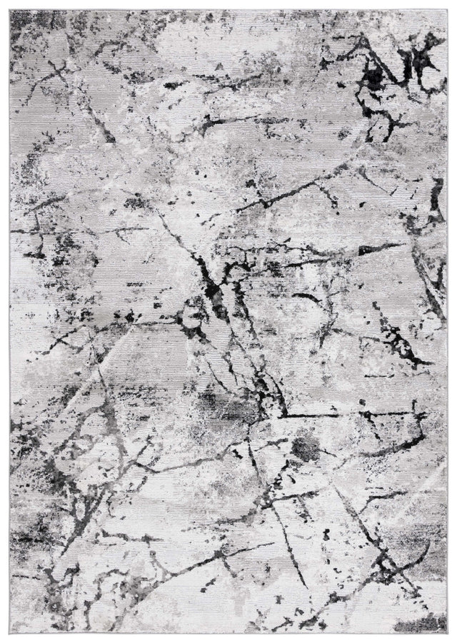 Safavieh Meadow Mdw597F Grey/Black Rug.