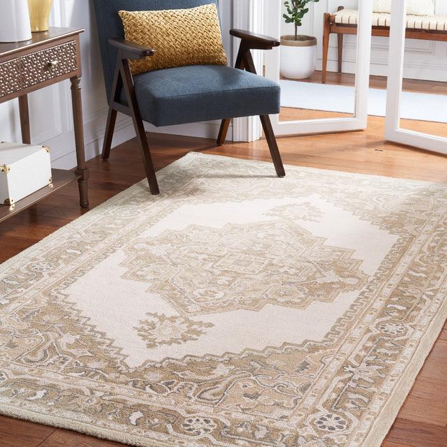 Safavieh Metro Met615B Ivory/Beige Rug.