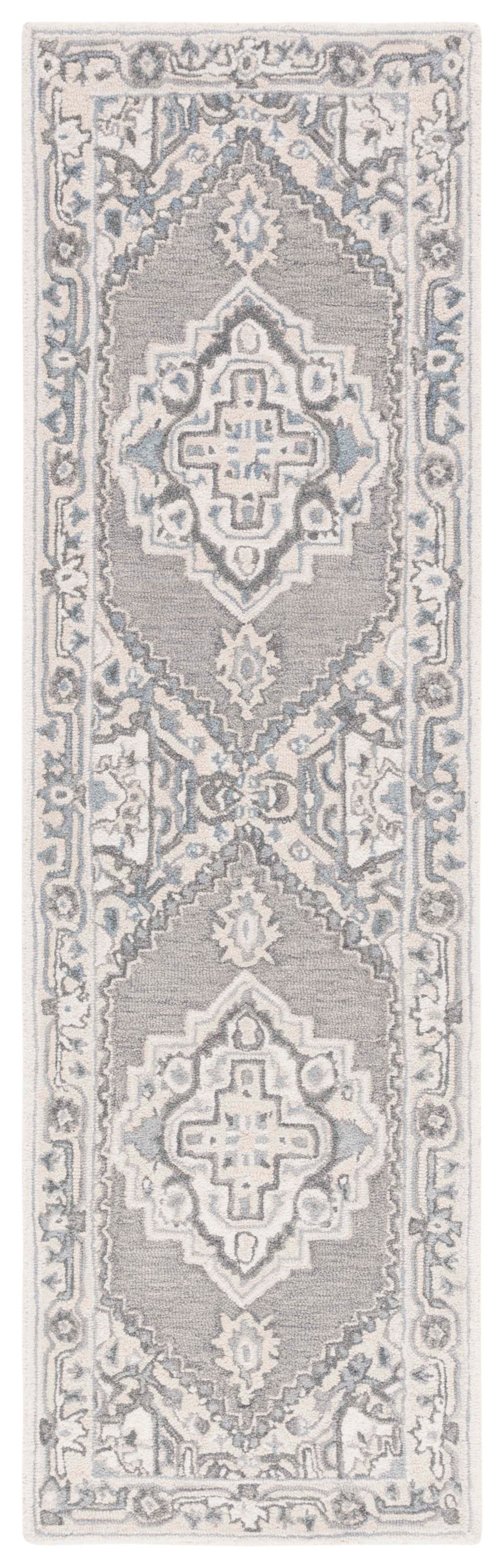 Safavieh Metro Met615F Grey/Ivory Rug.