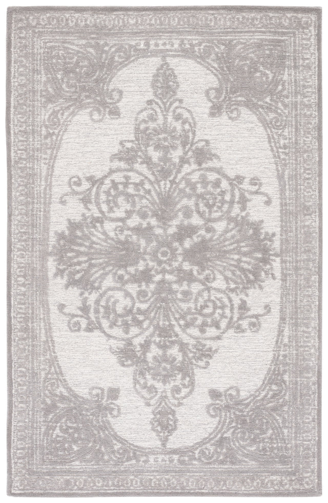 Safavieh Metro Met616G Dark Grey/Ivory Rug.