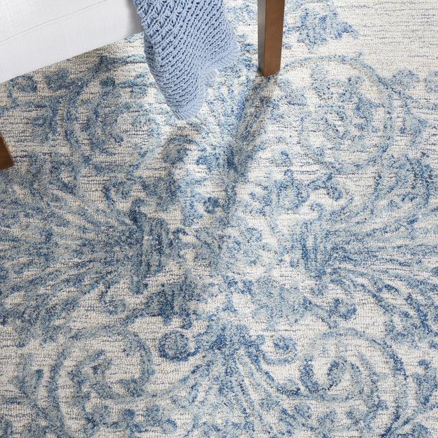 Safavieh Metro Met616M Blue/Ivory Rug.