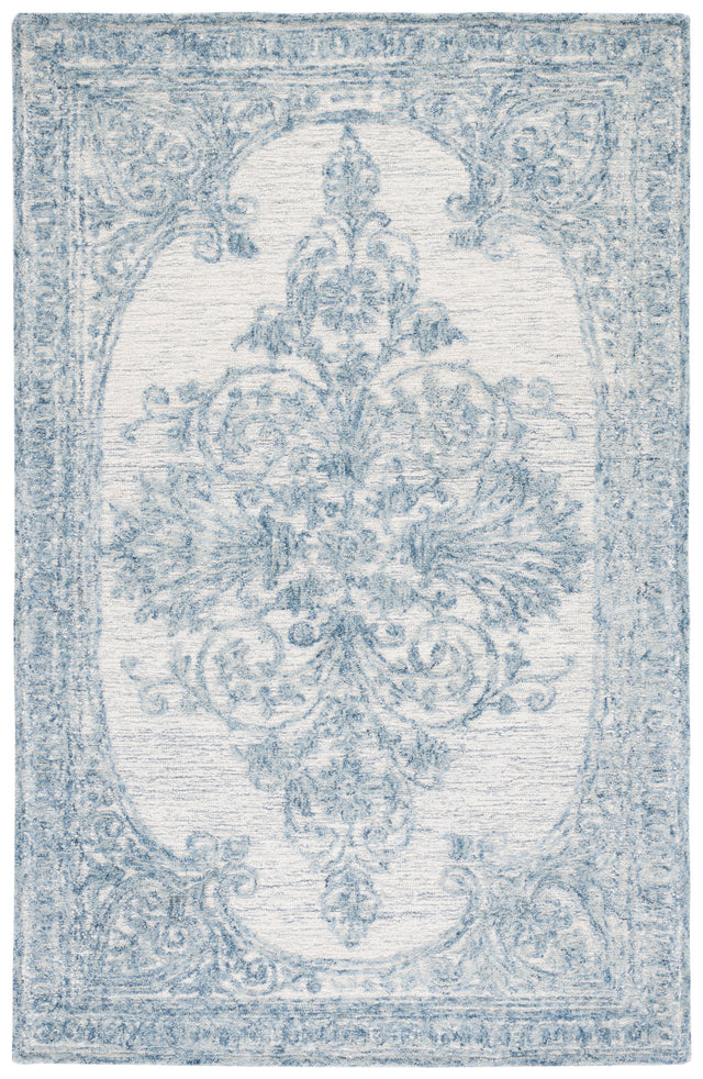 Safavieh Metro Met616M Blue/Ivory Rug.