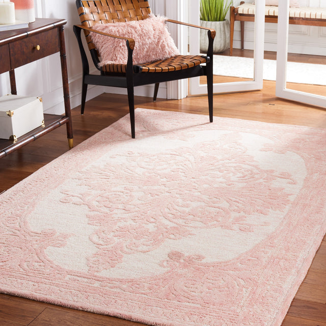 Safavieh Metro Met616U Pink/Ivory Rug.