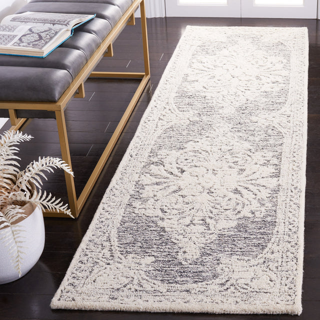 Safavieh Metro Met616Z Ivory/Black Rug.