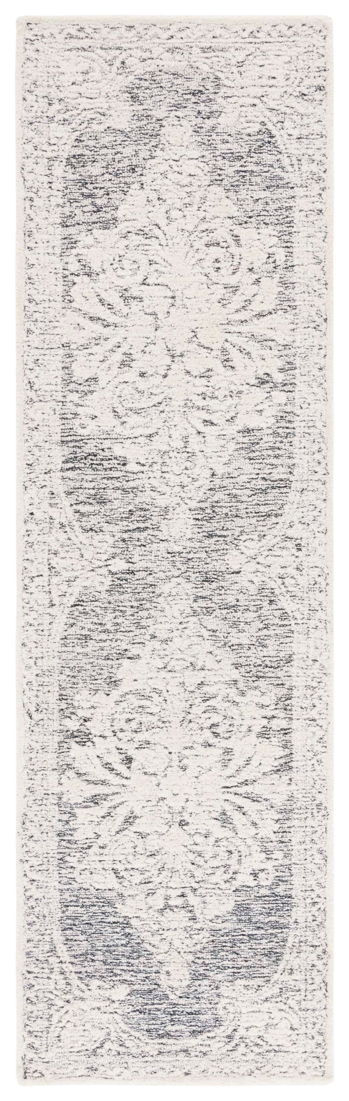 Safavieh Metro Met616Z Ivory/Black Rug.