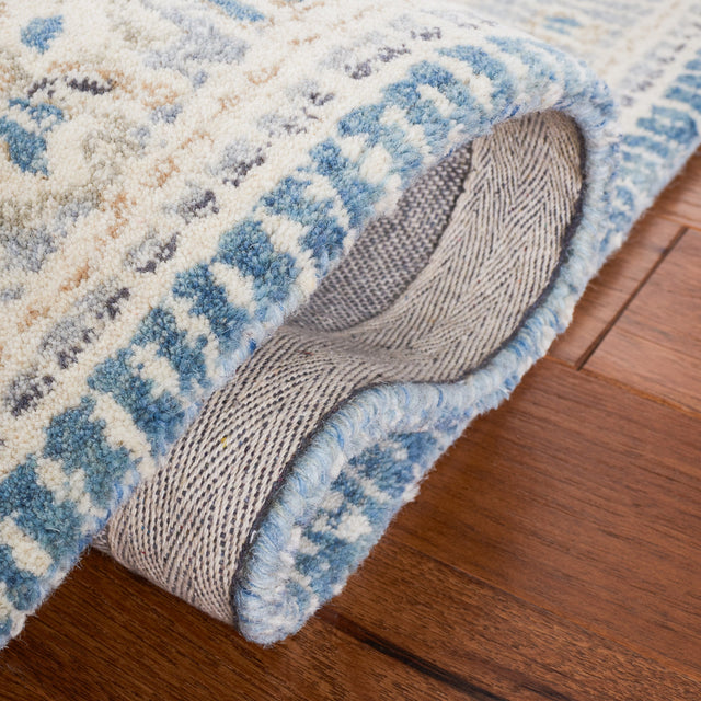 Safavieh Metro Met617M Blue/Ivory Rug.