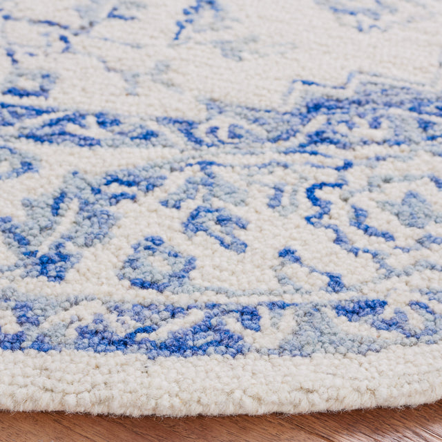 Safavieh Metro Met874M Blue/Ivory Rug.