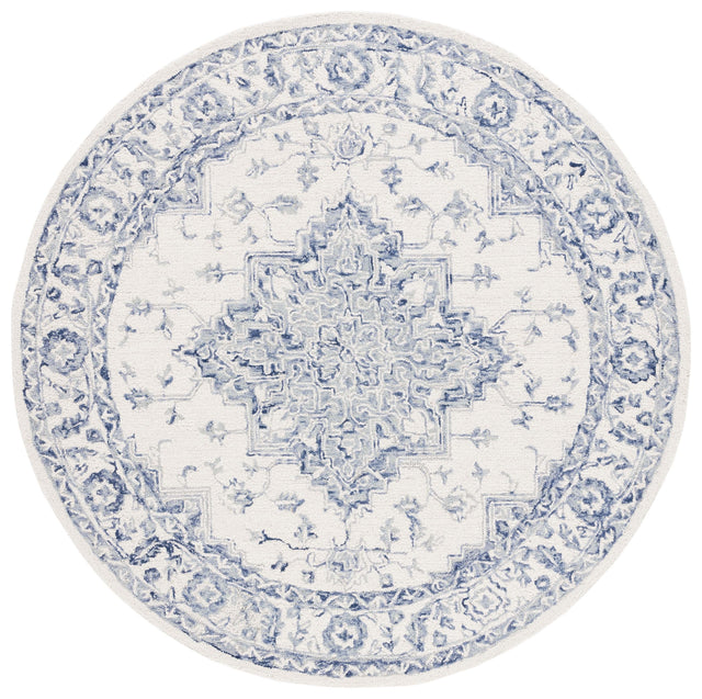 Safavieh Metro Met874M Blue/Ivory Rug.