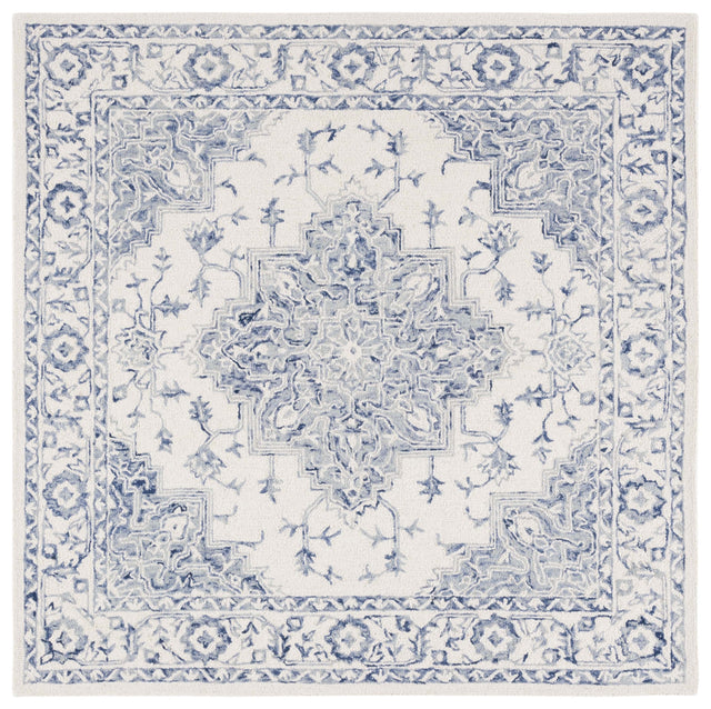 Safavieh Metro Met874M Blue/Ivory Rug.